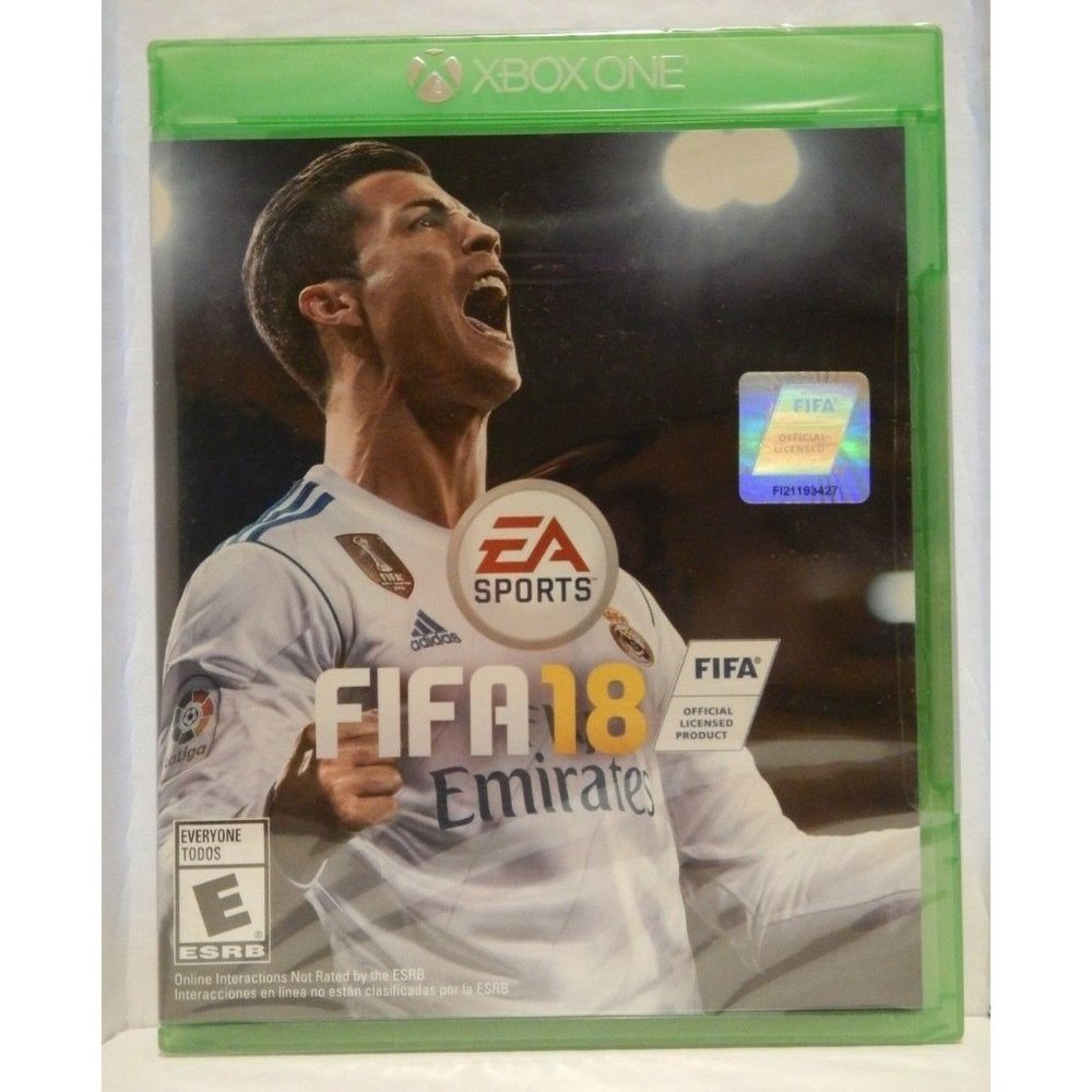 New FIFA 18 Standard Edition Xbox One Factory Sealed Videogame Soccer Everyone